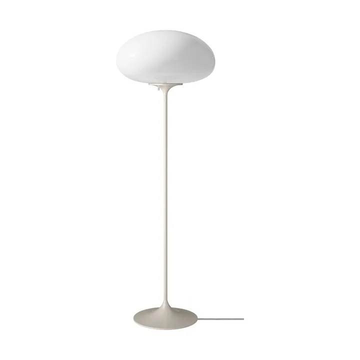 Stemlite floor lamp - Pebble grey-opalglas, 110 cm - GUBI