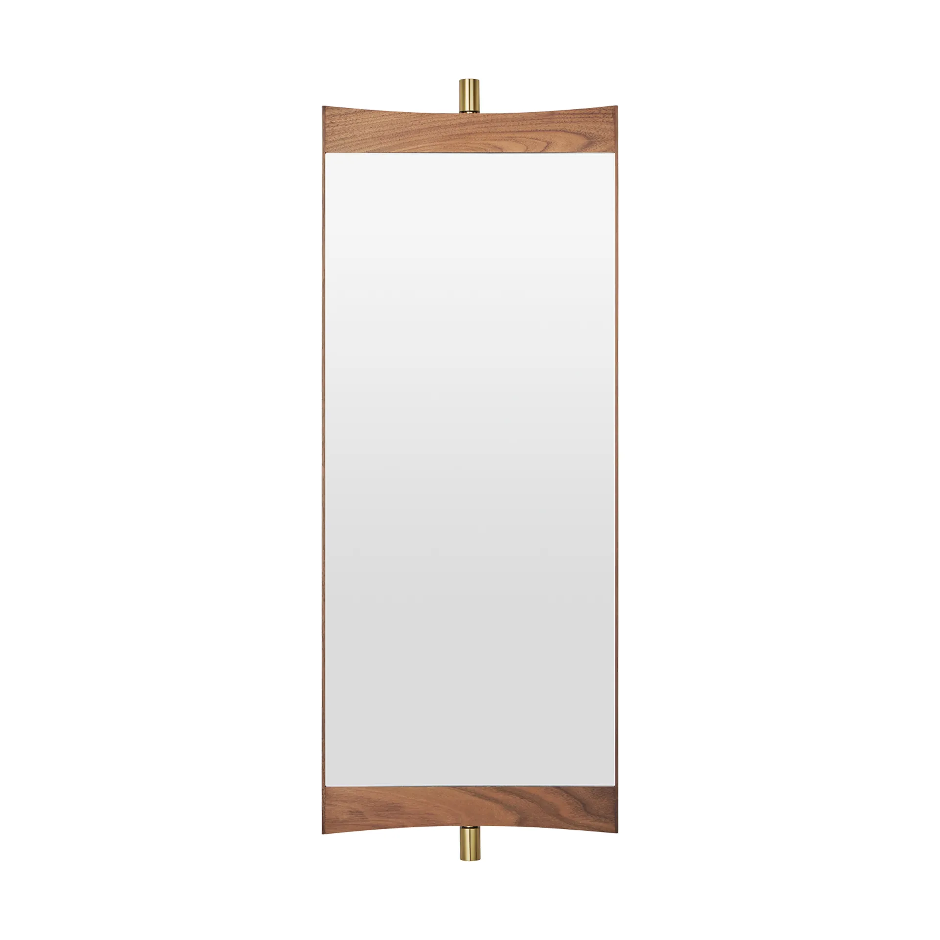 Vanity mirror 1, Walnut-brass GUBI
