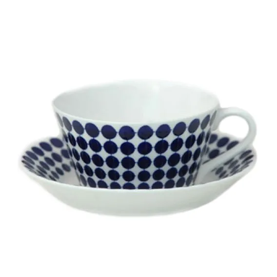 Adam tea set, tea cup + saucer Gustafsbergs Porslinsfabrik