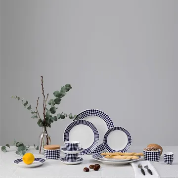 Adam tea set - tea cup + saucer - Gustafsbergs Porslinsfabrik