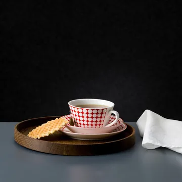 Eva tea set - tea cup + saucer - Gustafsbergs Porslinsfabrik