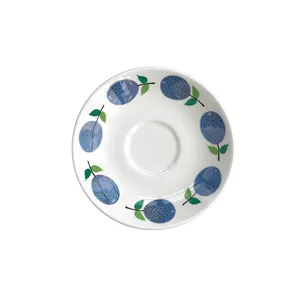 Prunus coffee saucer - Ø13,2 cm - Gustafsbergs Porslinsfabrik
