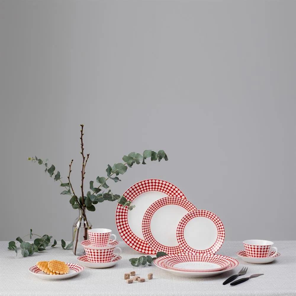 Eva tea set, tea cup + saucer Gustavsbergs Porslinsfabrik