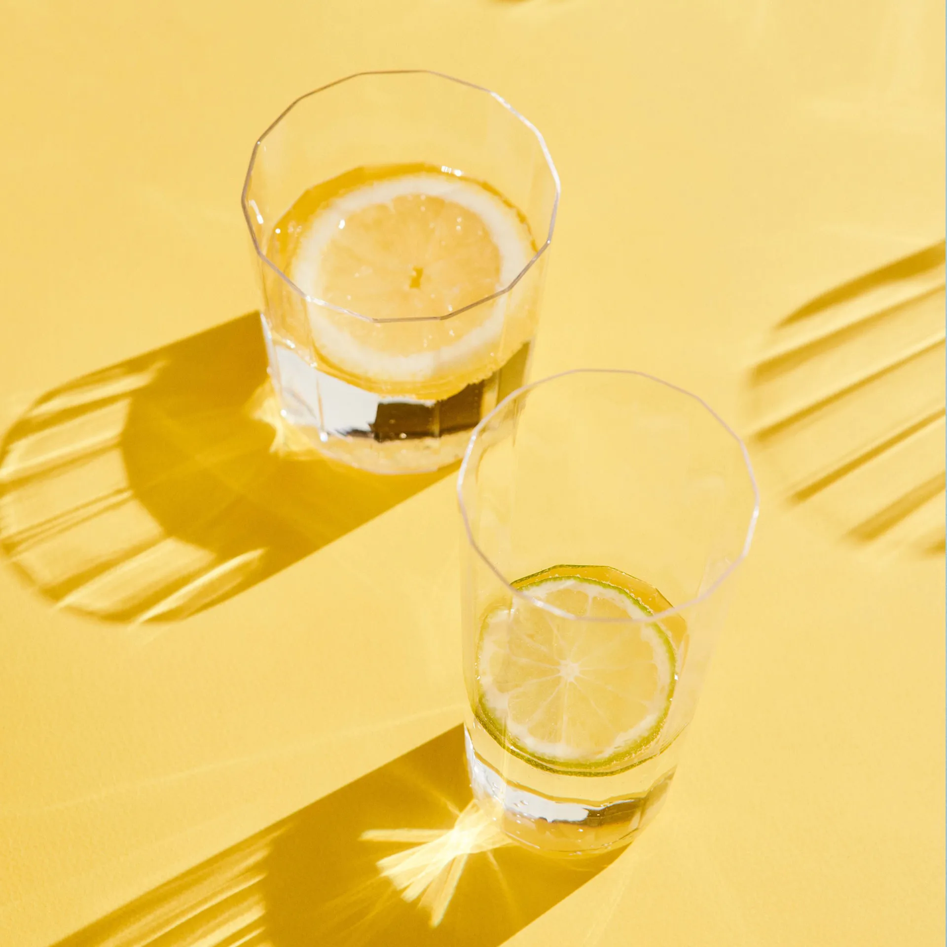 Angle drinking glass, Tall 13 cm HAY
