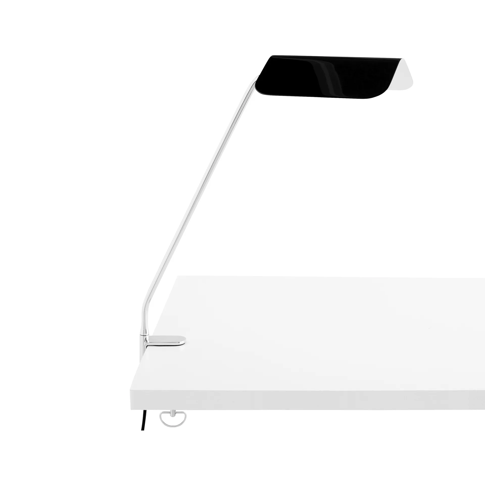 Apex Clip desk lamp, Iron black HAY