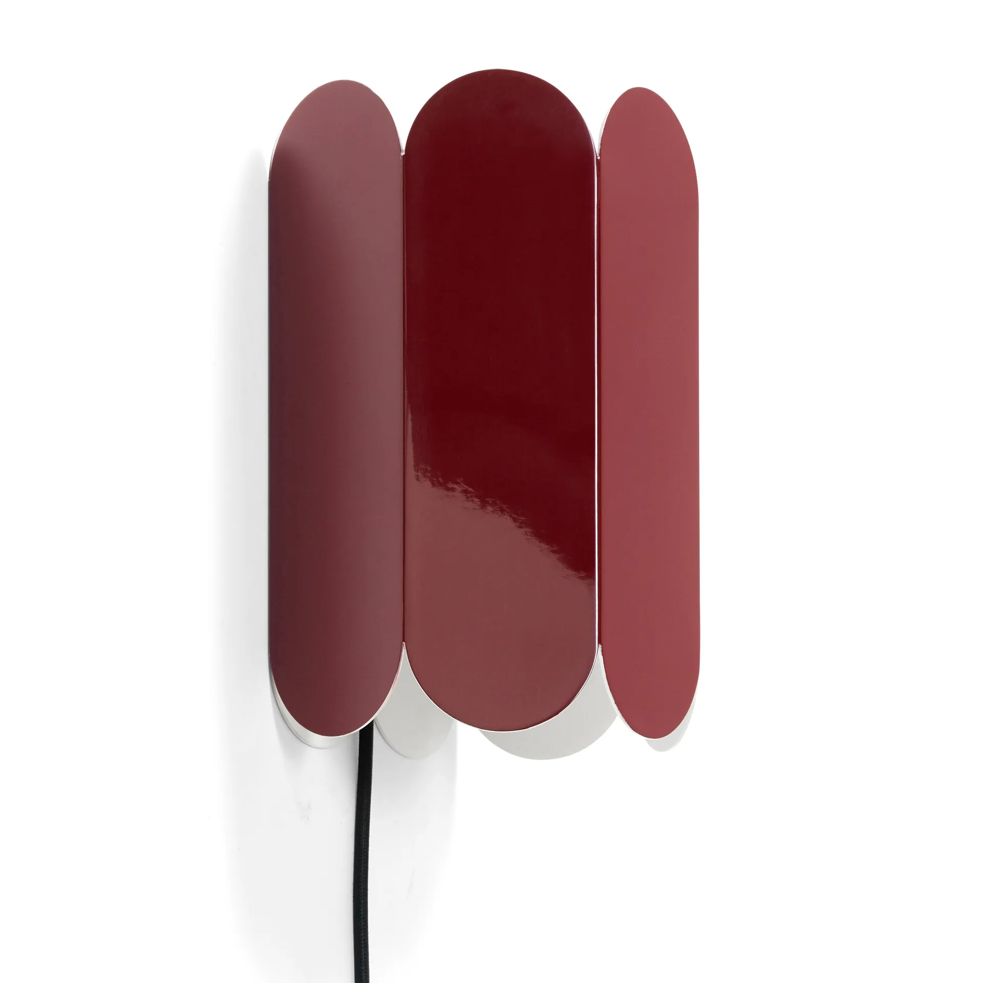 Arcs wall switch wall lamp, Auburn red HAY