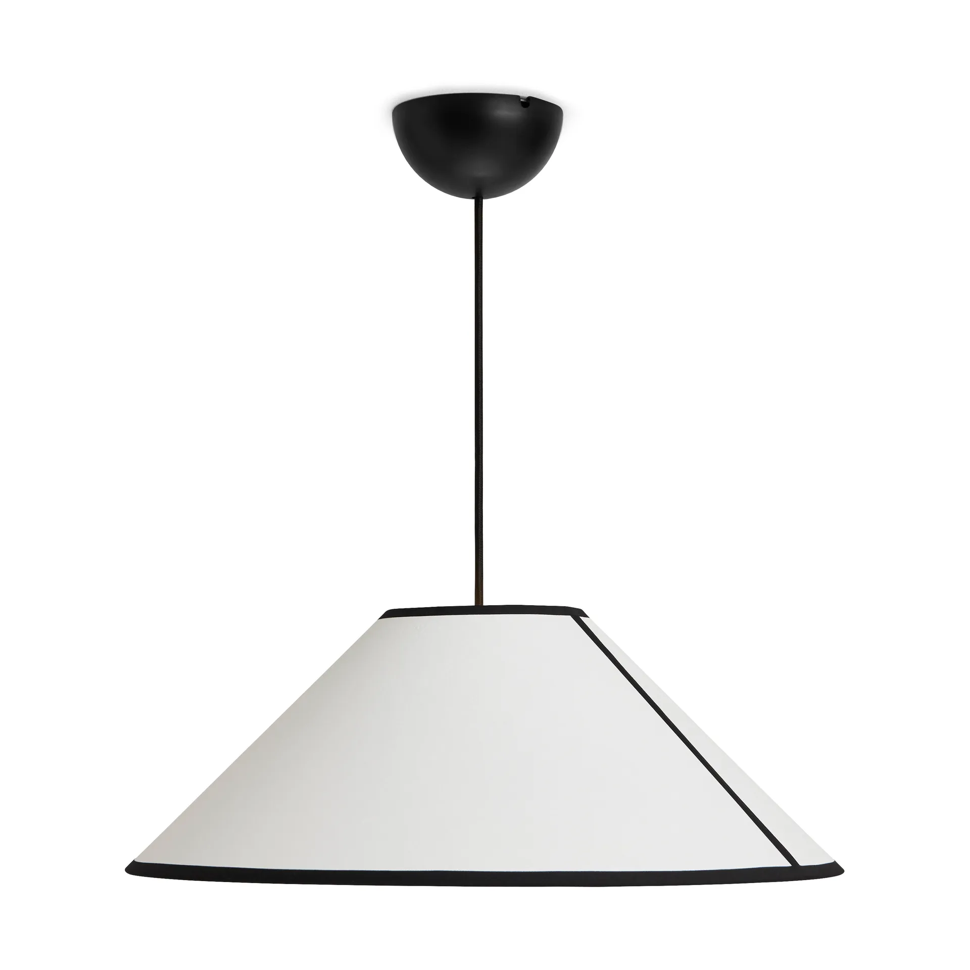 Ava Cone pendant 50 cm, White HAY