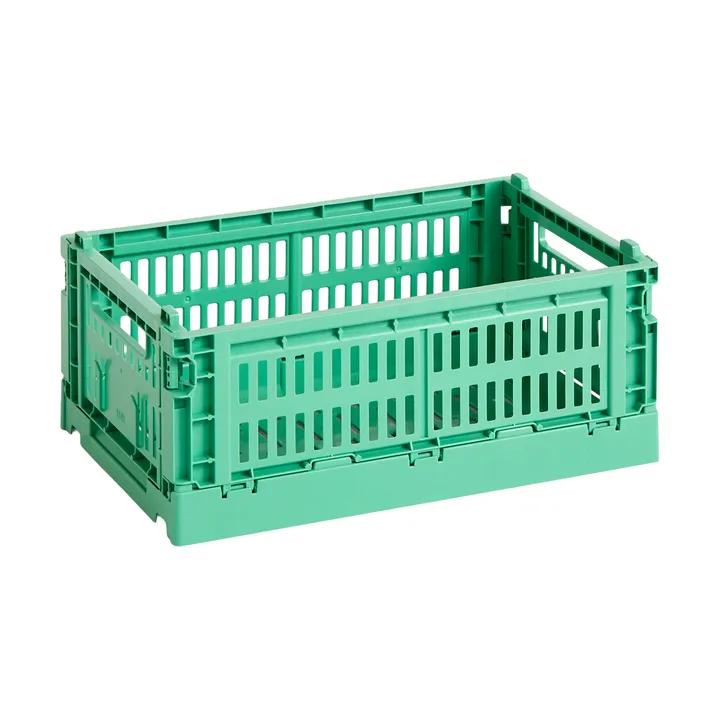 Colour Crate S 17x26.5 cm - Dark mint - HAY