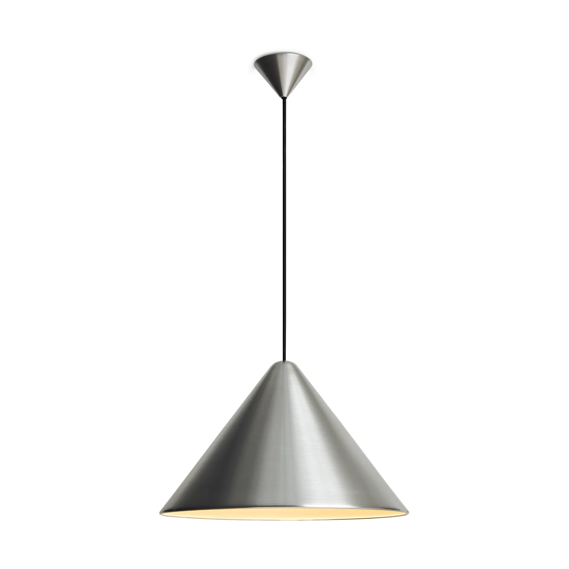 Compass pendant 43 cm, Brushed aluminium HAY