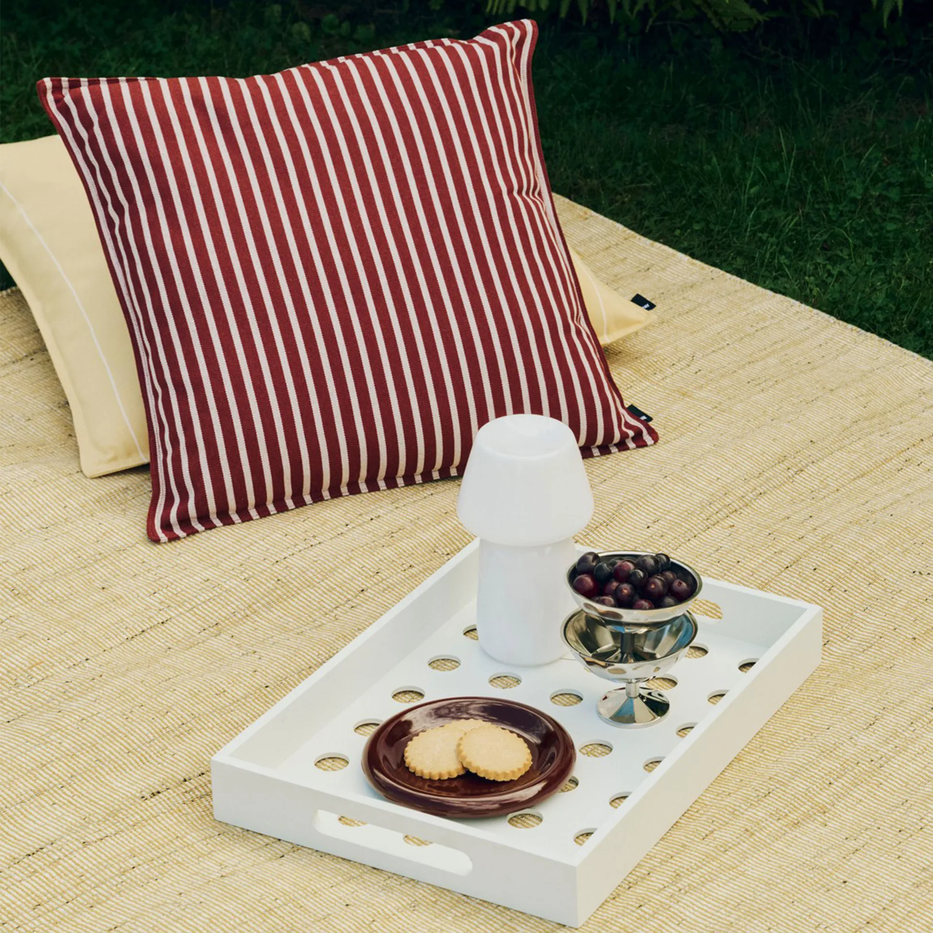 Haze rug, Yellow, 230x230 cm HAY