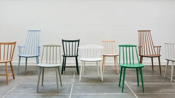 J77 chair - Dark oiled oak - HAY