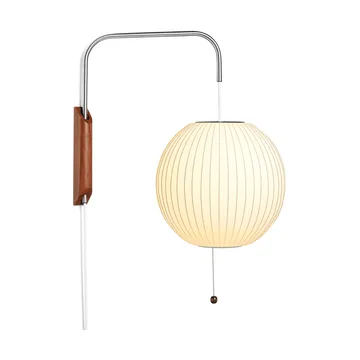 Nelson Bubble Ball wall lamp - Off white - HAY