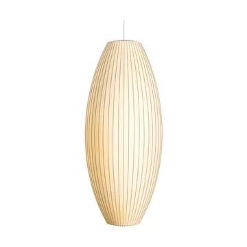 Nelson Bubble Cigar pendant lamp L - Off white - HAY
