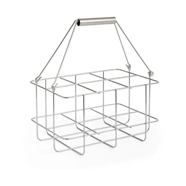Outdoor Market bottle storage - Stainless steel, 6 bottles - HAY