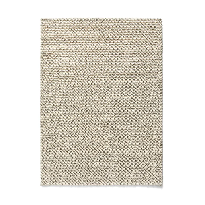 Peas wool rug 170x240 cm - Soft grey - HAY