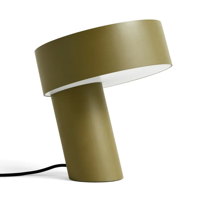 Slant table lamp - Khaki Green - HAY