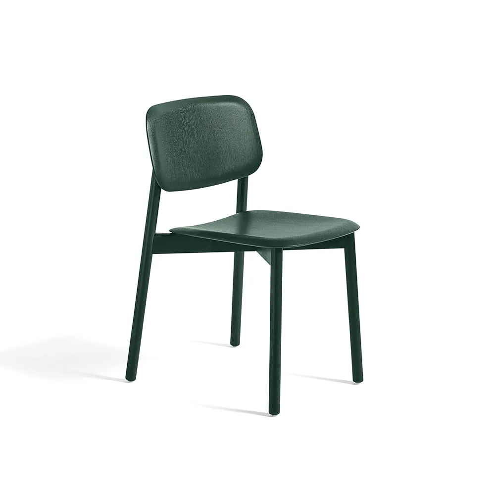 Soft Edge 60 chair, Hunter-Hunter oak frame HAY