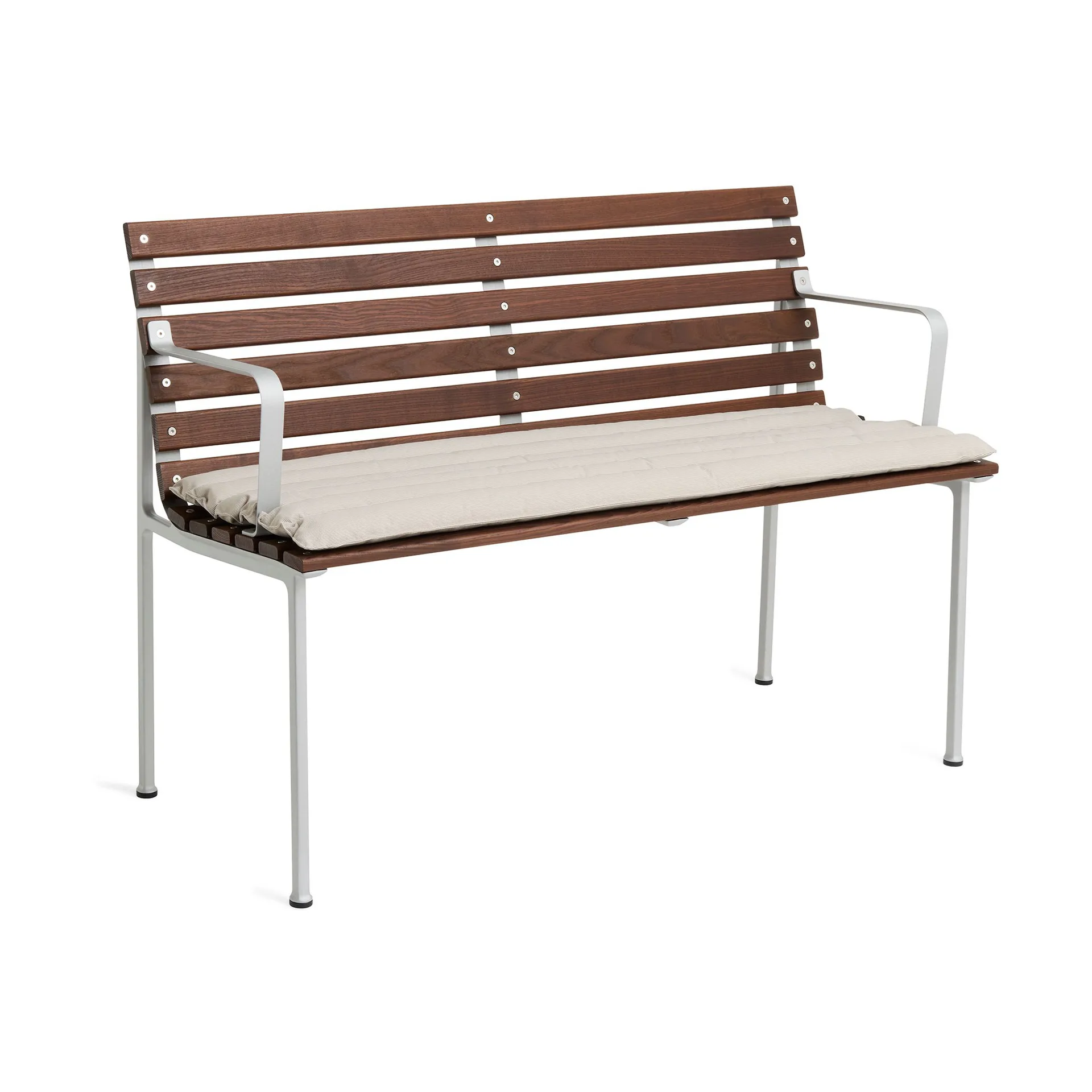 Traverse Quilted Bench 114/Dining Bench seat cushion, Beige sand HAY