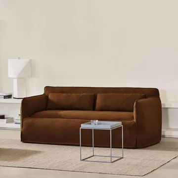 Tray Table medium side table - Warm beige, 40x40x44 cm - HAY