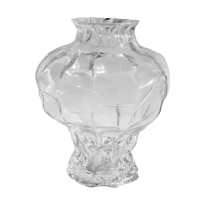 Ammonit vase 30 cm - Clear - Hein Studio