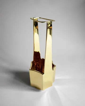 Ikebana vase 30 cm - Brass - Hein Studio
