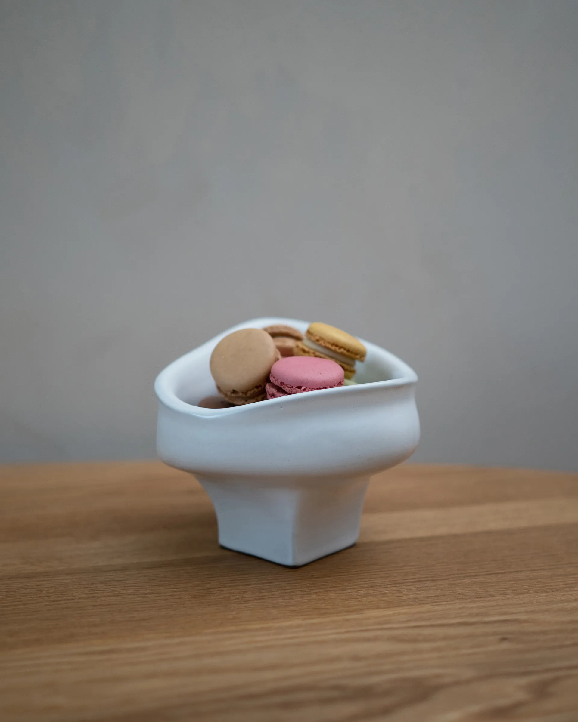 Nami bowl small 14x14 cm, White Hein Studio