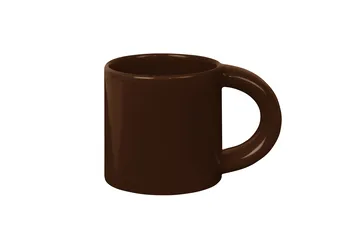 Bronto mug 30 cl 2-pack - Brown - Hem