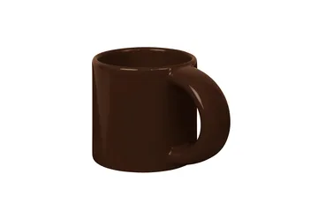 Bronto mug 30 cl 2-pack - Brown - Hem