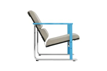 Experiment 502 lounge chair - Blue-light beige - Hem