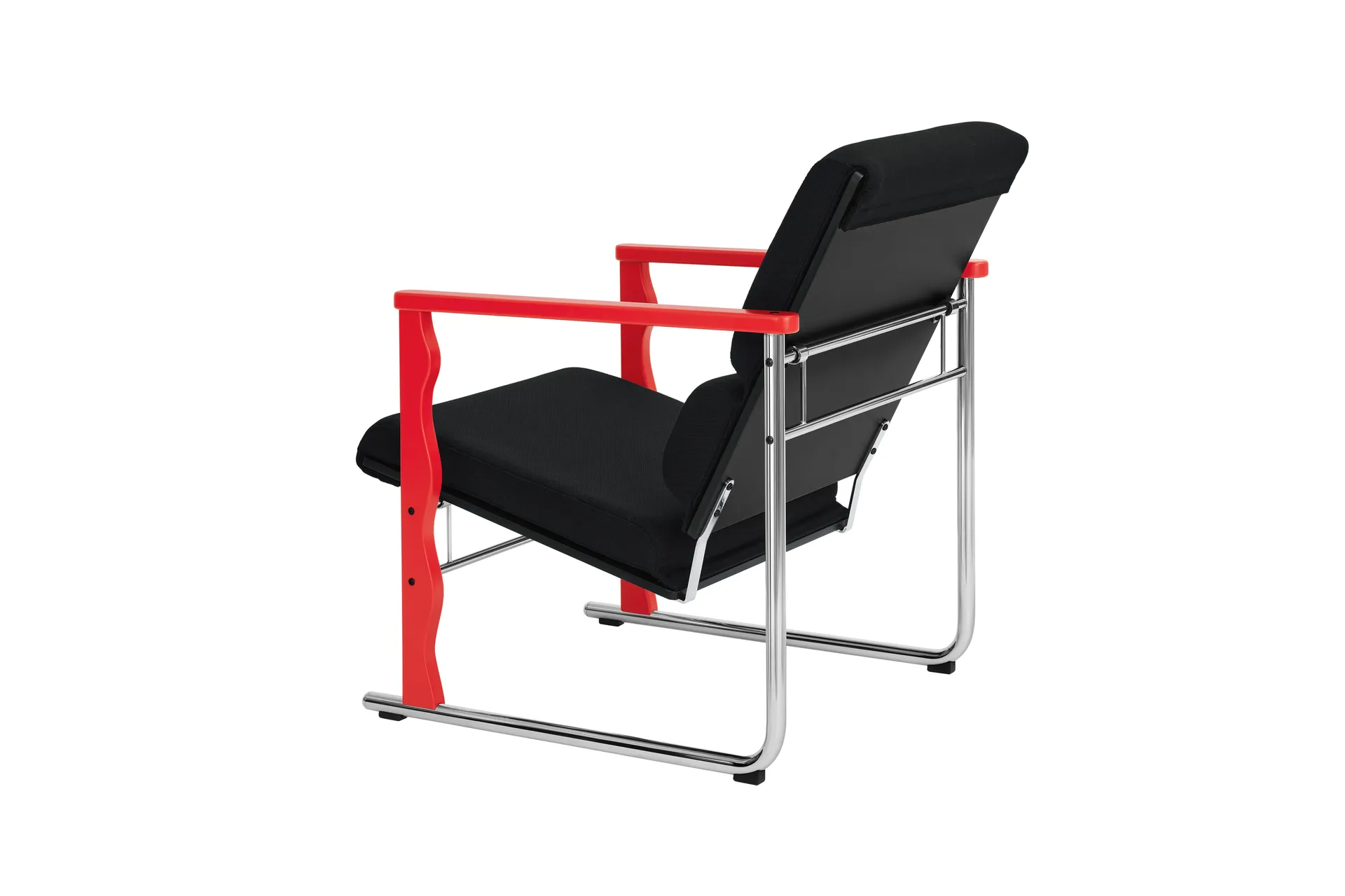 Experiment 503 lounge chair, Red-black Hem