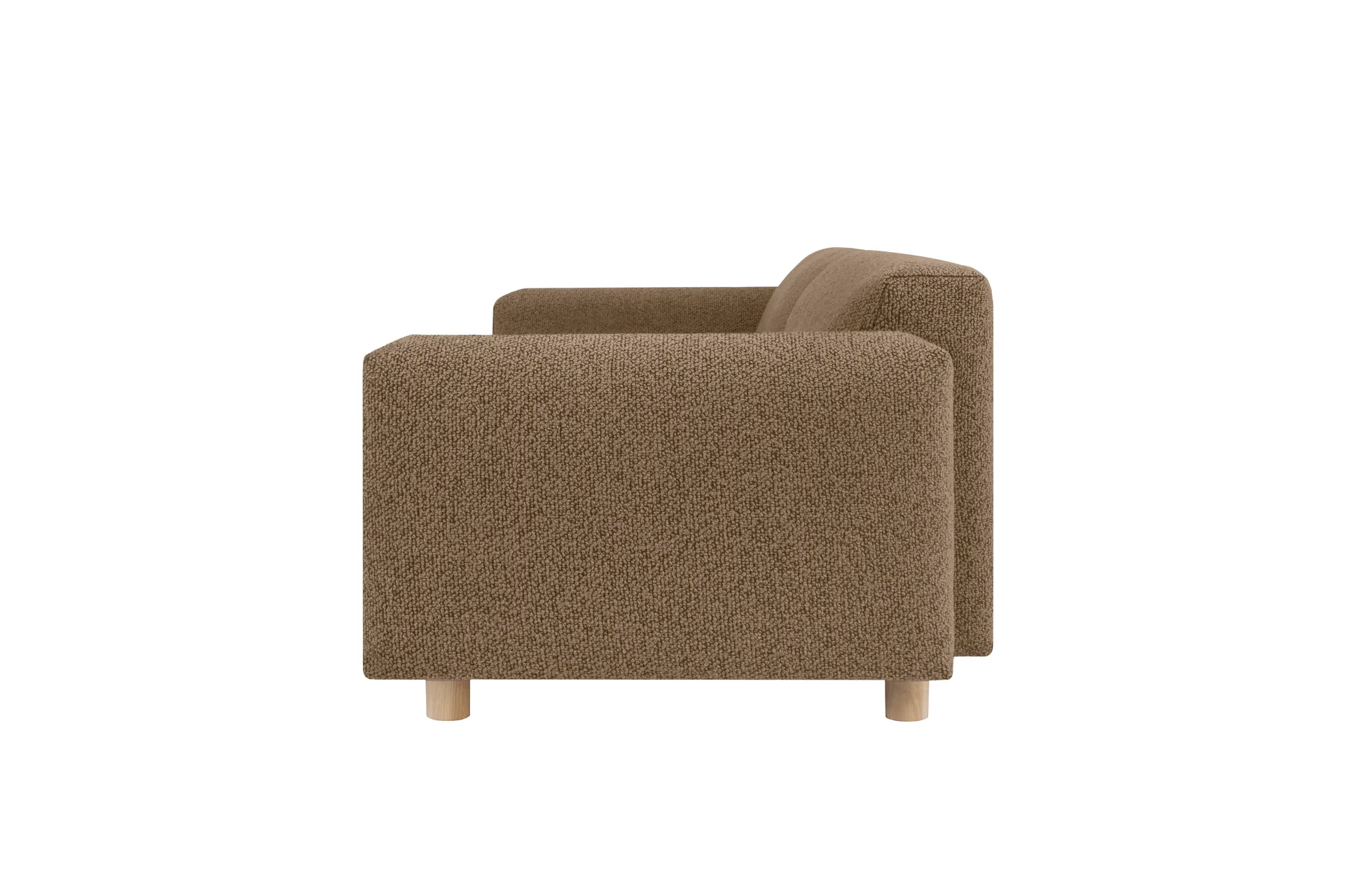 Koti 2-seater sofa 200 cm, Sawdust Hem