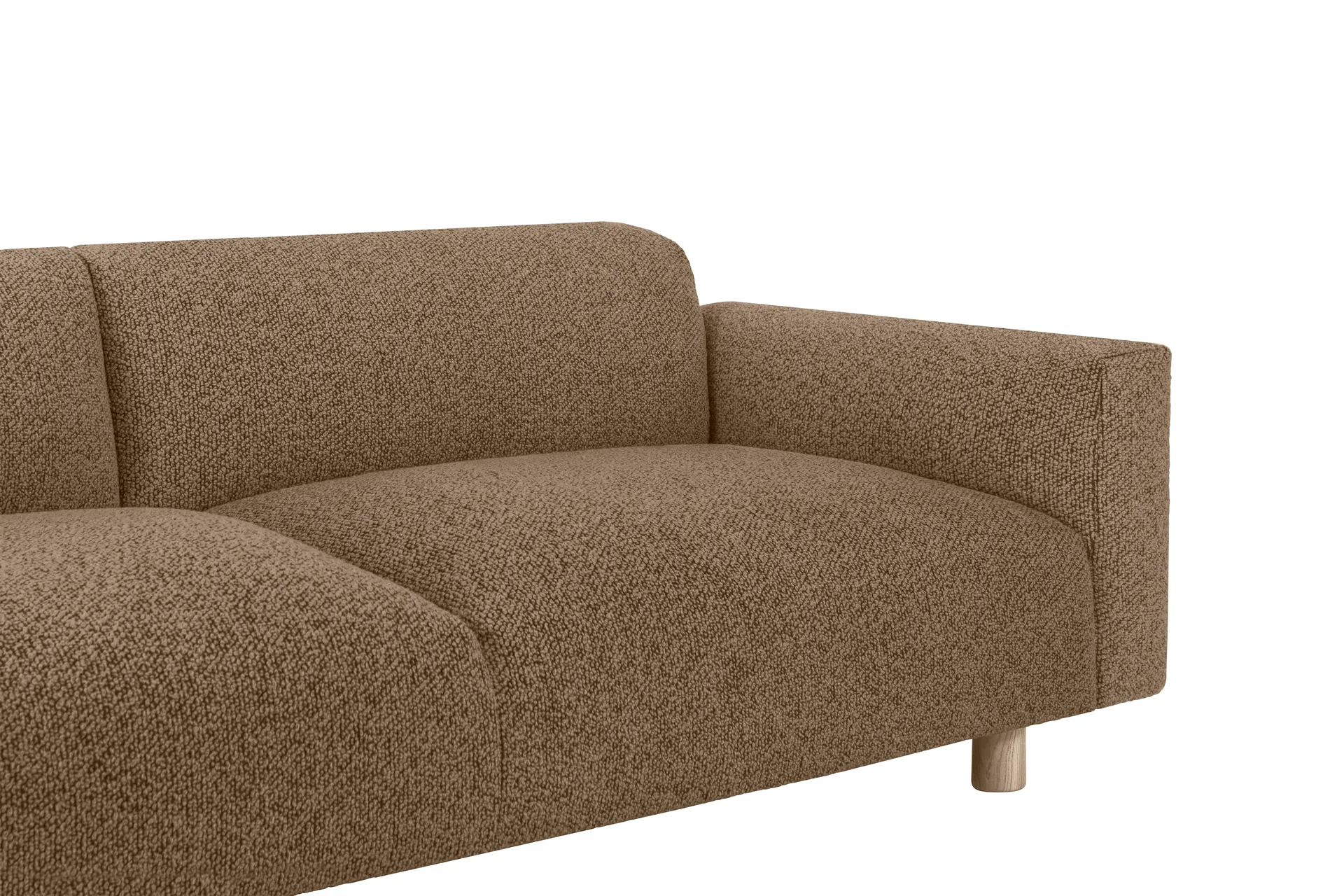 Koti 3-seater sofa 240 cm, Sawdust Hem