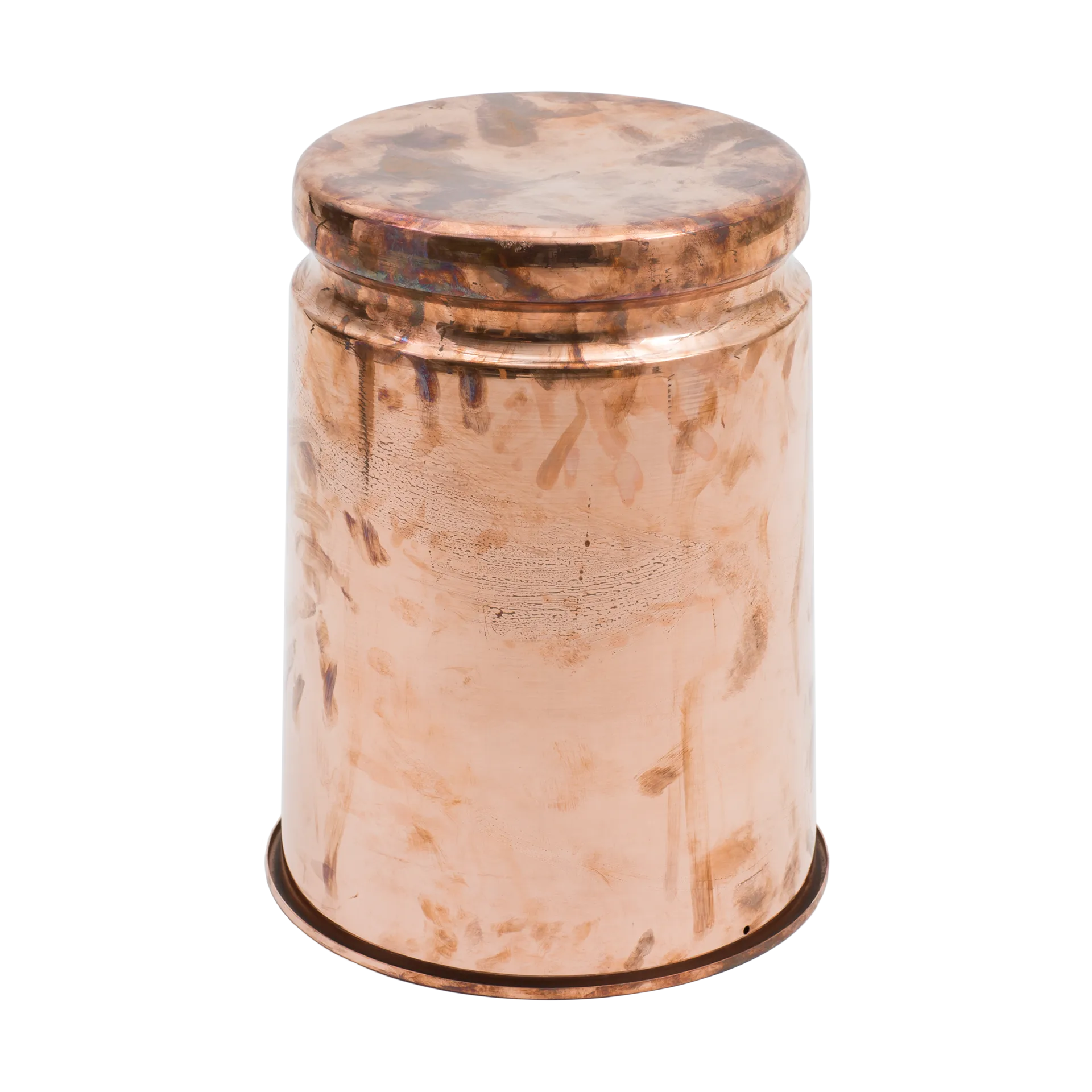 Last round stool Ø32x44 cm, Copper Hem