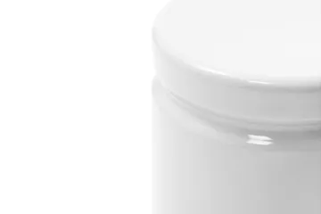 Last round stool Ø32x44 cm - White - Hem