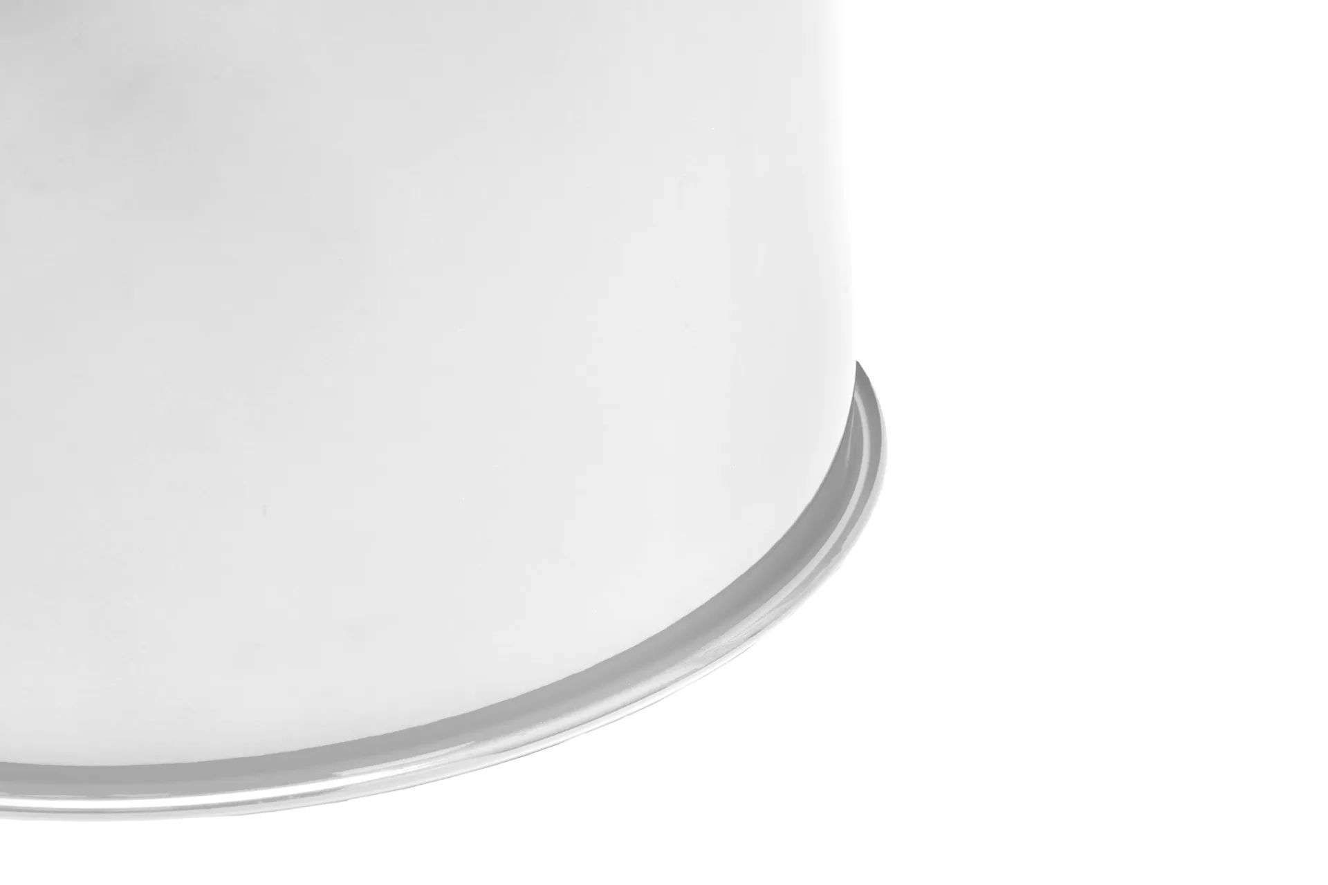 Last round stool Ø32x44 cm, White Hem