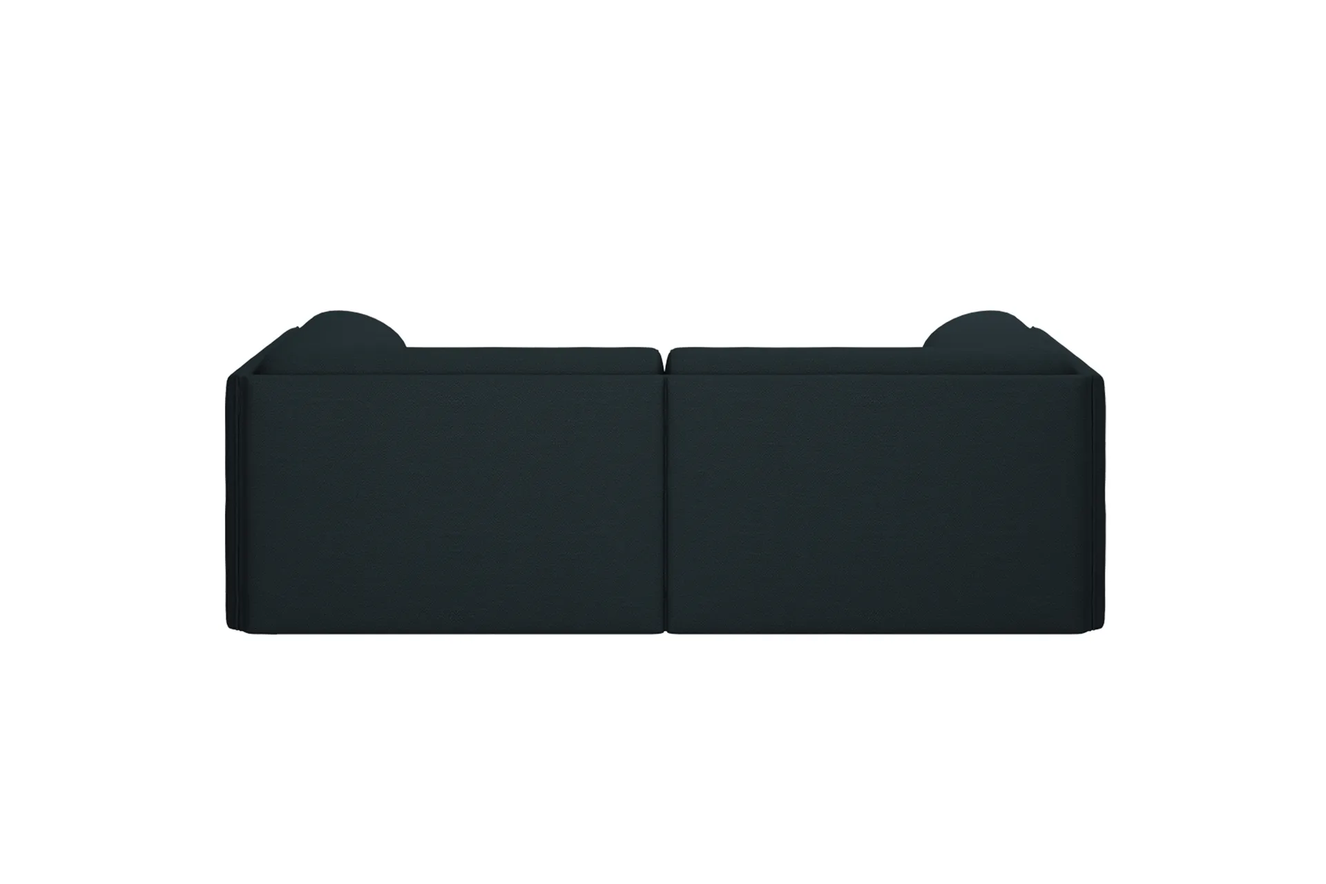 Palo Block 2-seater sofa with arm rest Low 200 cm, Pine Hem