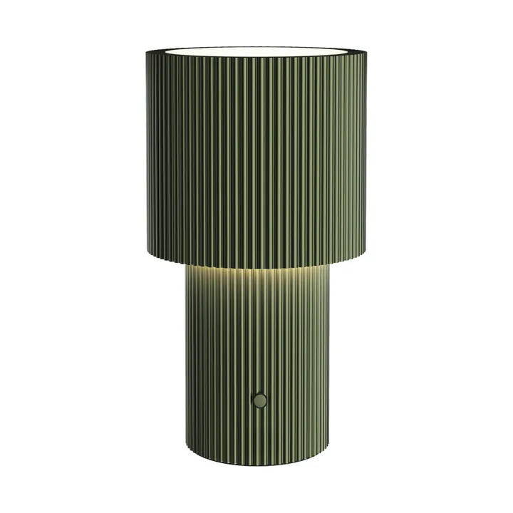 Iluma portable table lamp - Olive green - Herstal