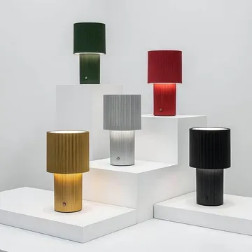Iluma portable table lamp - Red - Herstal