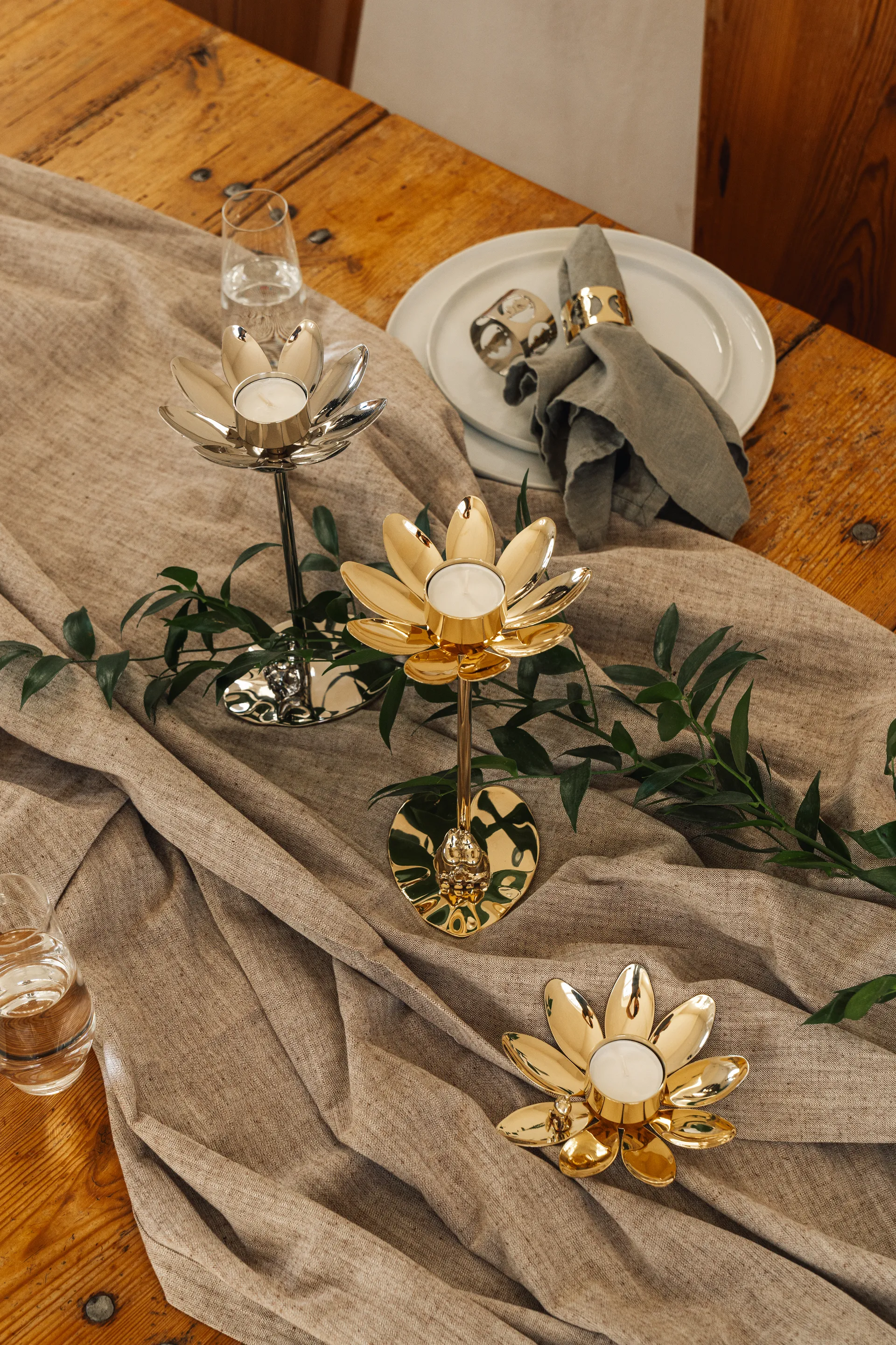Hilke X Moomin & Snorkmaiden, Nickel-plated brass Hilke Collection