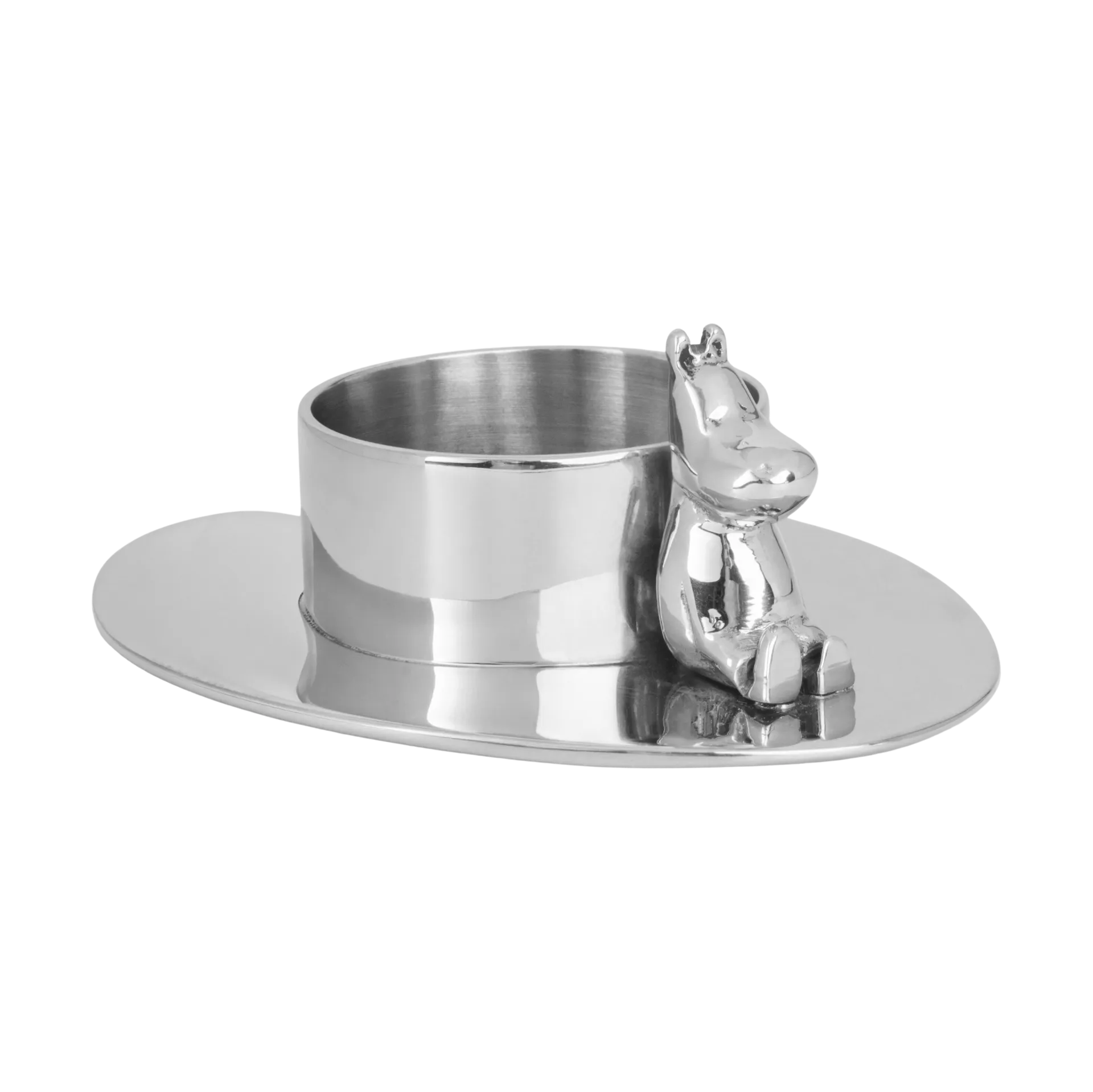 Hilke X Mumin No.3 candlestick, Nickel-plated brass Hilke Collection