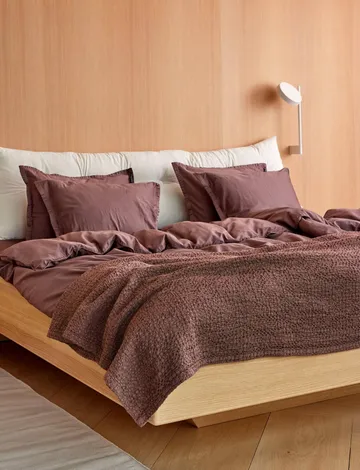 Dani bedspread 260x260 cm - Prune (purple) - Himla