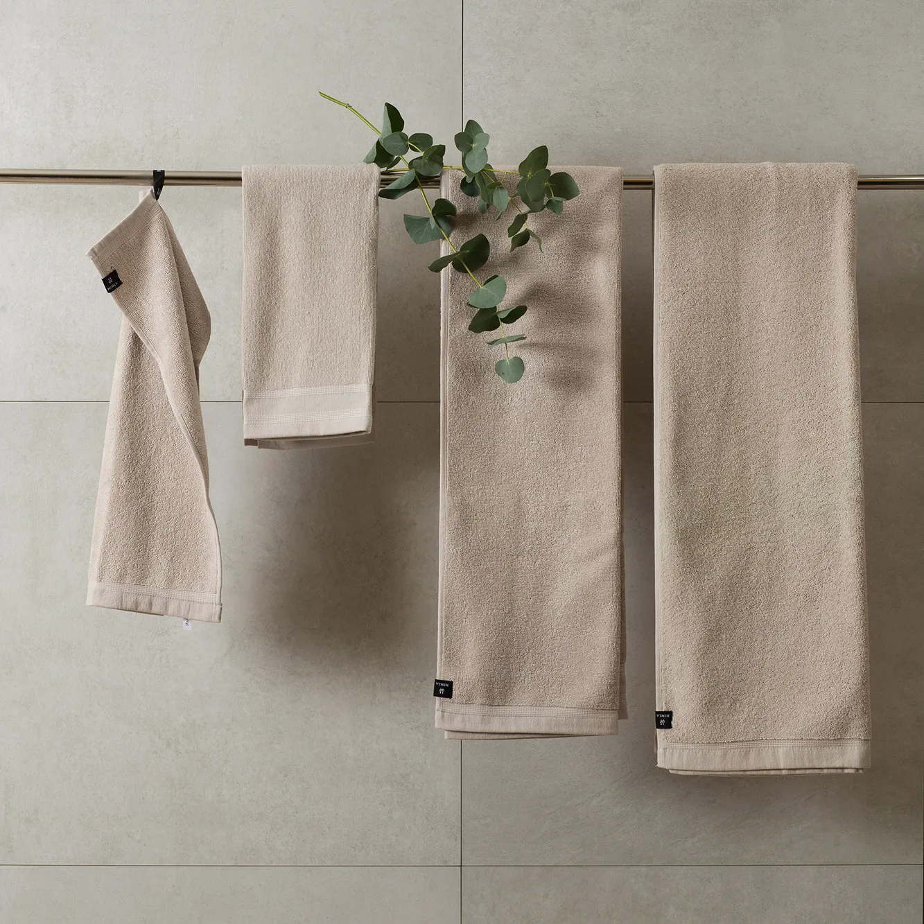 Lina towel mother of pearl, 50x70 cm Himla