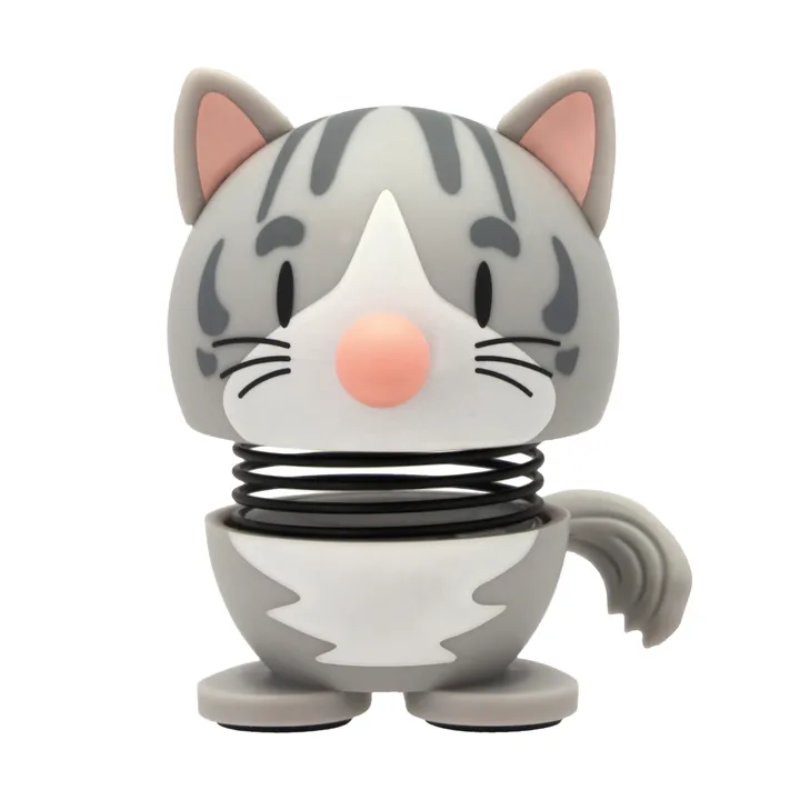 Hoptimist figure XS - Maine Coon, grey - Hoptimist