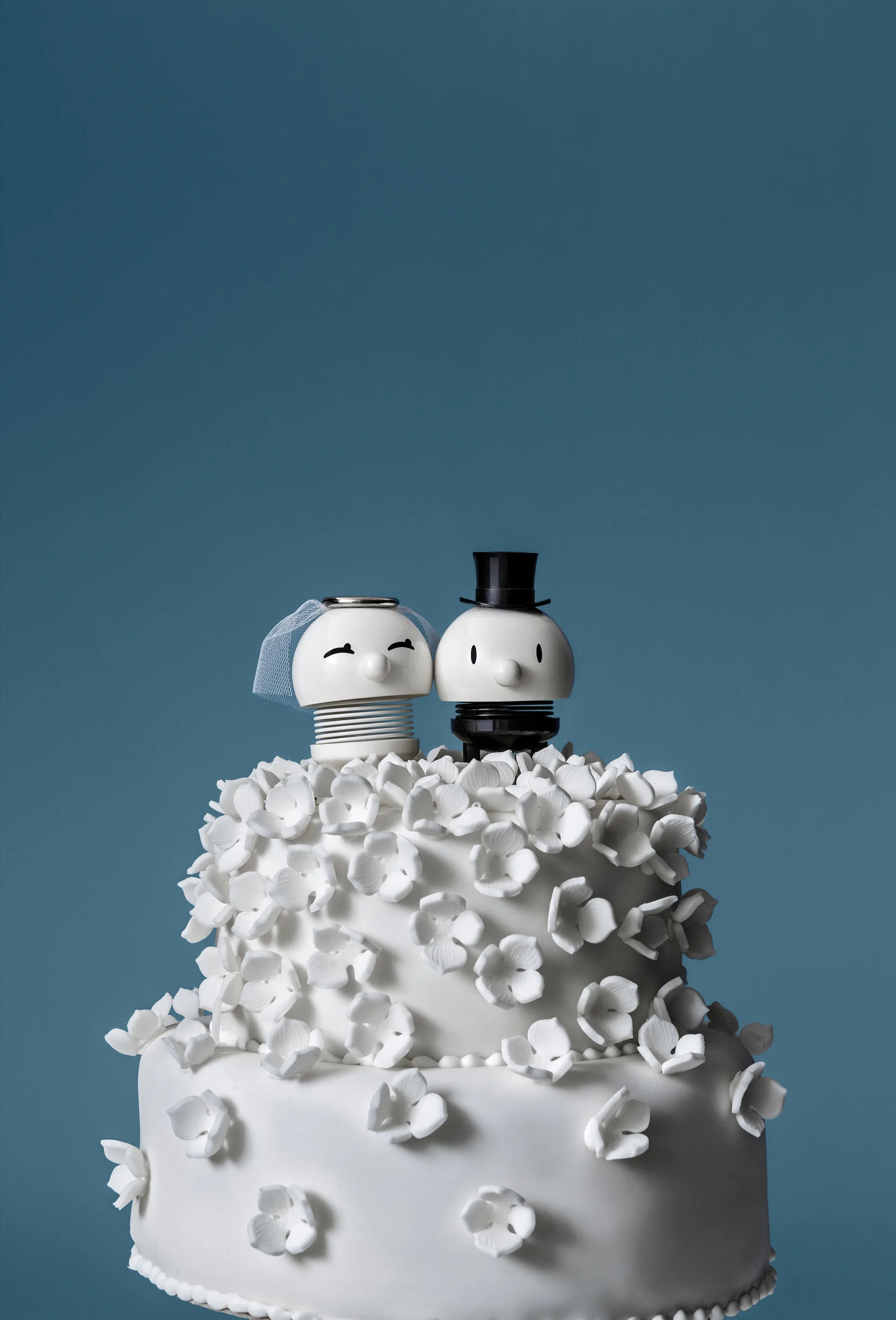 Hoptimist Wedding Bride figure 7.2 cm, White Hoptimist