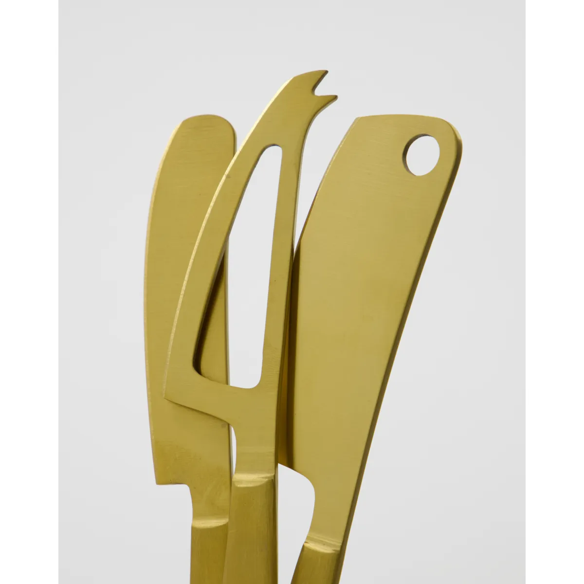 Cheese knives 3 pieces, Golden House Doctor