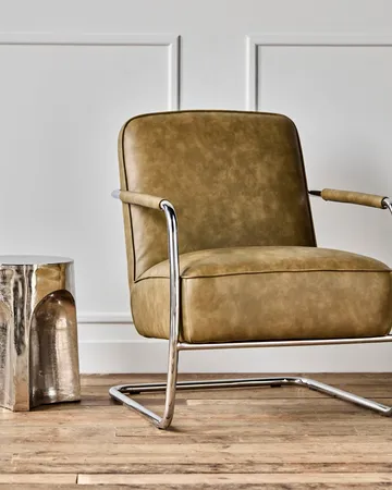 Comma lounge chair - Khaki - House Doctor