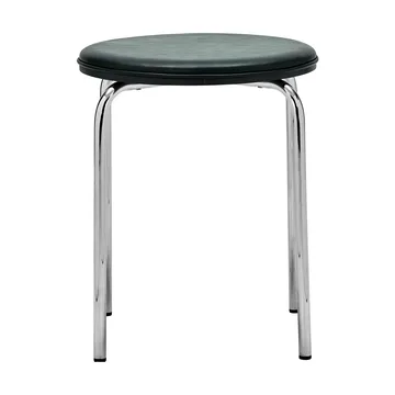 Comma round stool - Dark green, Ø37x45 cm - House Doctor