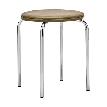 Comma round stool - Khaki, Ø37x45 cm - House Doctor