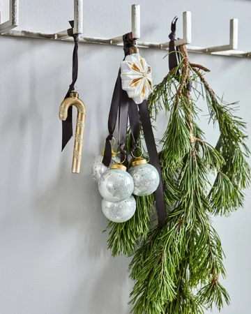 Fiore Christmas bauble 4-pack - Light blue - House Doctor