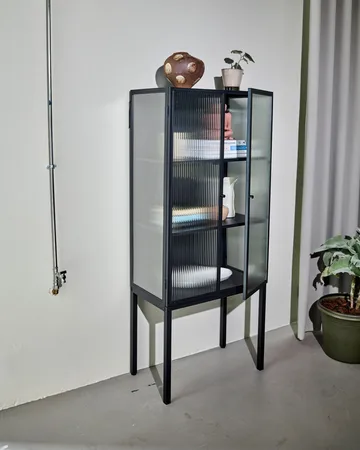 House Doctor cabinet - Black, 70.5x40x168 cm - House Doctor